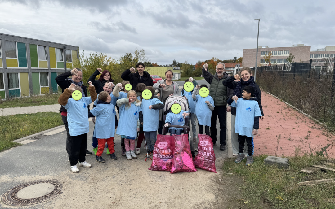 Gemeinsam für eine saubere Umwelt – Unsere Müllsammelaktion